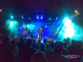 Country festival v Ardeche - main stage.  » Click to zoom ->