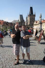 Společná fotka Jeffa s Jeffem Driggsem v Praze o 20 let později :)  » Click to zoom ->
